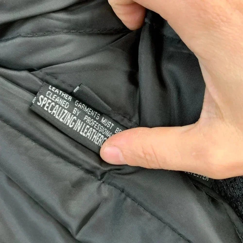 Genuine Leather Vintage Jacket sz small - Picture 9 of 16